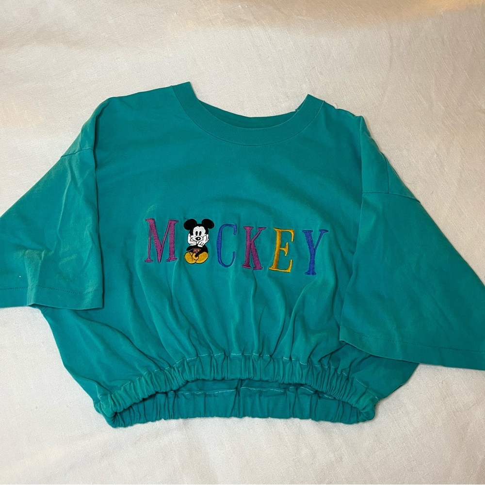 Reworked vintage mickey tee